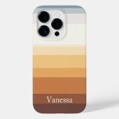 Modern gestreift Case-Mate iPhone hülle (Rückseite)