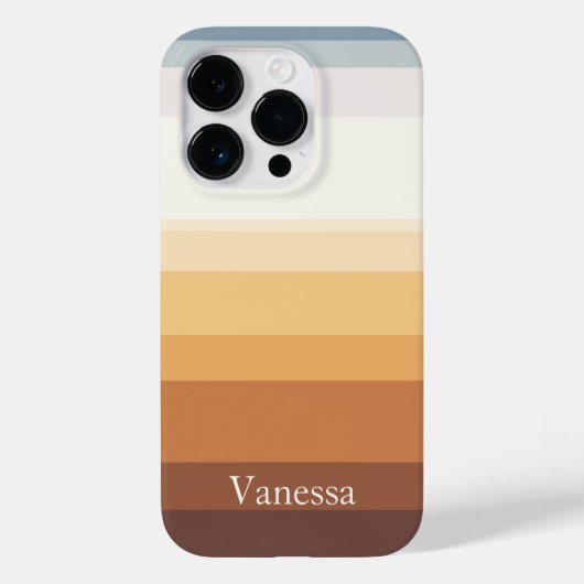 Modern gestreift Case-Mate iPhone hülle (Rückseite)