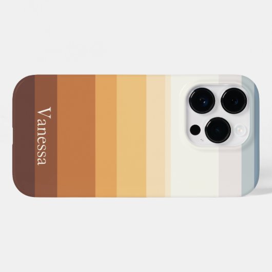 Modern gestreift Case-Mate iPhone hülle (Rückseite (Horizontal))