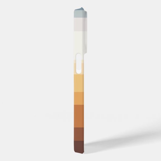 Modern gestreift Case-Mate iPhone hülle (Rückseite / Rechts)