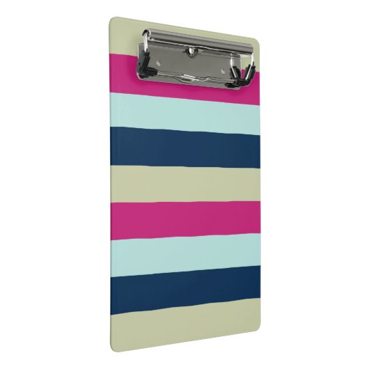 modern gestreift mini klemmbrett (Schrägansicht)