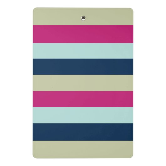 modern gestreift mini klemmbrett (Rückseite)