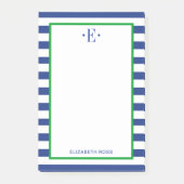 modern gestreift post-it klebezettel (Vorderseite)