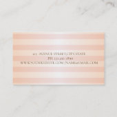 Modern gestylt,Gold Visitenkarte (Rückseite)