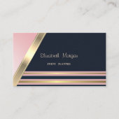 Modern gestylt,Gold Visitenkarte (Vorderseite)