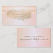 Modern gestylt,Paint Stroke Visitenkarte (Vorne/Hinten)