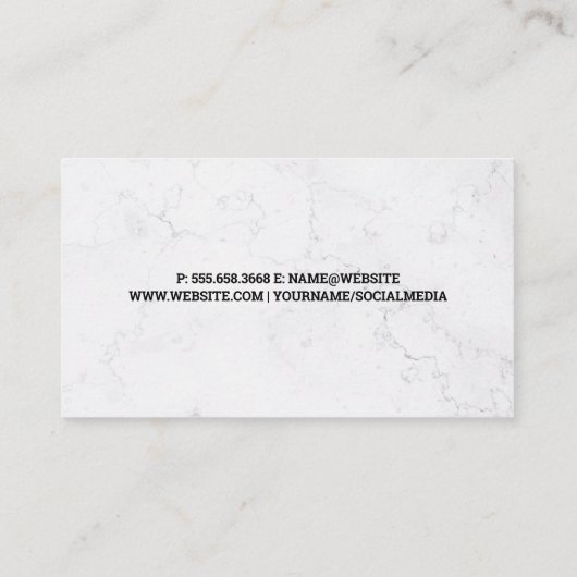 Modern gestyltes grünes Logo Visitenkarte (Rückseite)