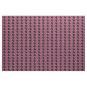 MODERN_GIFT_BLACK_MEDIUM_PINK_LINEN_ STOFF (Yard (91,4 cm))
