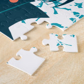 Modern Girl Feminist & GRL PWR Text Female Future Puzzle (Seite)