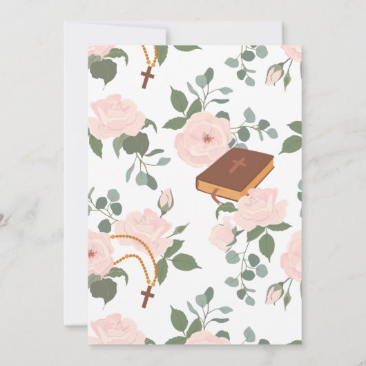 Modern Girls First Heilige Kommune Einladung (Rückseite)