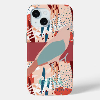 Modern Girly Cute Personalized Case-Mate iPhone Hülle