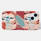 Modern Girly Cute Personalized Case-Mate iPhone Hülle (Rückseite (Horizontal))