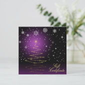 Modern Gleamy Weihnachtsbaum (Stehend Vorderseite)