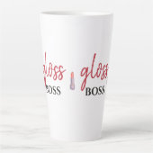 Modern Gloss Boss Schwarzes Meer Milchtasse (Vorderseite)