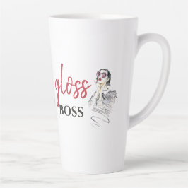 Modern Gloss Boss Schwarzes Meer Milchtasse