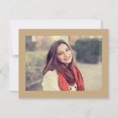 Modern Gold 4 Foto Abschluss Rett Date 2022 (Rückseite)