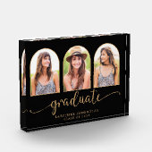 Modern Gold Arch 3 Foto Abschluss (Links)