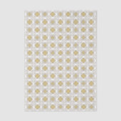 Modern Gold Art Deco Tissue Paper Seidenpapier (Vorderseite)