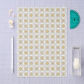 Modern Gold Art Deco Tissue Paper Seidenpapier (Handwerk)