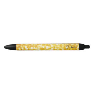 Modern Gold Bokeh Pen Kugelschreiber