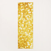 Modern Gold Bokeh Yoga Mat Yogamatte (Rückseite)