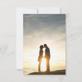 Modern Gold Botanical Bridal Shower Celebration  Einladung (Rückseite)