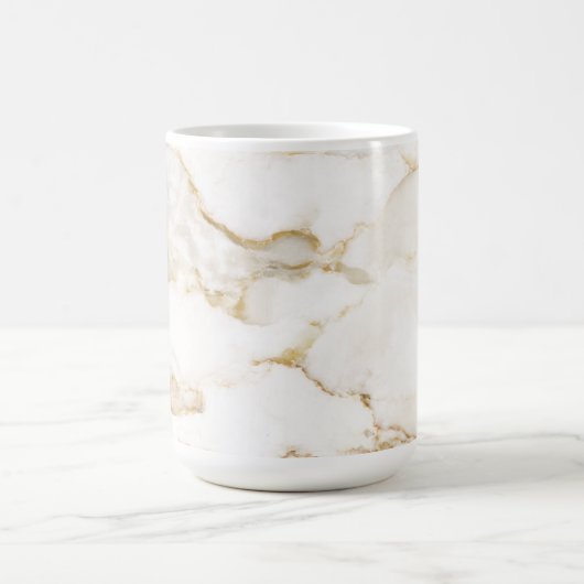 Modern Gold Effect Marmormuster Kaffeetasse (Mittel)