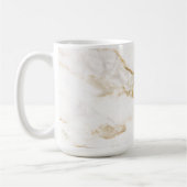 Modern Gold Effect Marmormuster Kaffeetasse (Links)