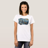 Modern Gold FLORIDA Statement Tee v2 (Vorne ganz)