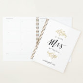 Modern Gold Foliage Future Mrs. Wedding Planer (Anzeige)
