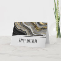 Modern Gold & Grau Agate Geode Gemstone Geburtstag