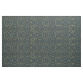 Modern Gold Green Brushstroke Geometric Stoff (Yard (91,4 cm))