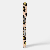 Modern Gold Leopard Cheetah Animal Print Muster Case-Mate iPhone Hülle (Rückseite / Rechts)