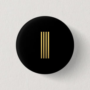 Modern Gold Monogram Button