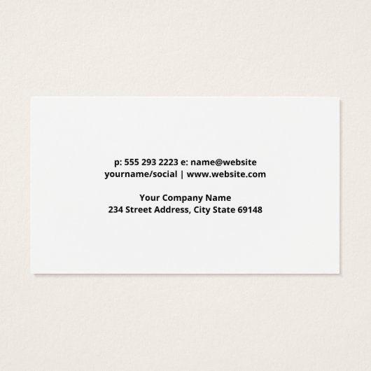 Modern Gold Silver Zuhause Logo | Architekt (Rückseite)