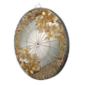 Modern Gold Verziert Bläserdartboard Dartscheibe (Vorderseite rechts)