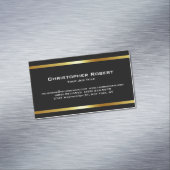 Modern Golden House Logo Real Anwesen Card Magnet (Beispiel)