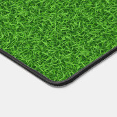 MODERN GOLFER MONOGRAM NAME GRASS GREEN SCHREIBTISCHUNTERLAGE (Ecke)