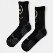 MODERN GOLFER VATER'S DAY GOLF MONOGRAM LUCKY SOCKEN (Links)