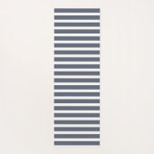 Modern Good Vibes Only Blue Stylish Typografie Yogamatte (Rückseite)