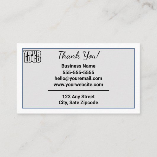 Modern Google Review Card Template mit QR Code Lin Visitenkarte (Rückseite)