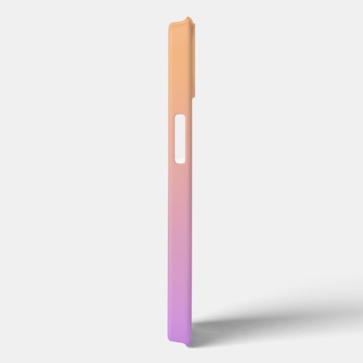 Modern Gradient Fade Orange Purple Sunset Trendy Case-Mate iPhone Hülle (Rückseite / Rechts)