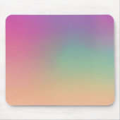 Modern Gradient Mouse Pad Pink Green Yellow Mousepad (Vorne)