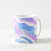 🌟 Modern Gradient Textur - Smooth & Stylish 🎨 Kaffeetasse (VorderseiteRechts)