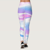 🌟 Modern Gradient Textur - Smooth & Stylish 🎨 Leggings (Rückseite)