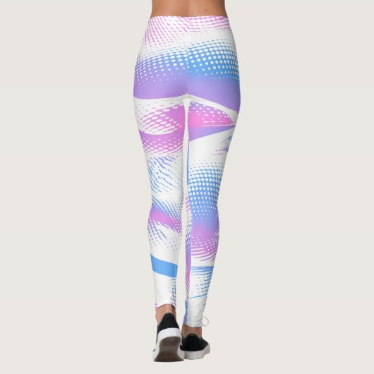 🌟 Modern Gradient Textur - Smooth & Stylish 🎨 Leggings (Rückseite)