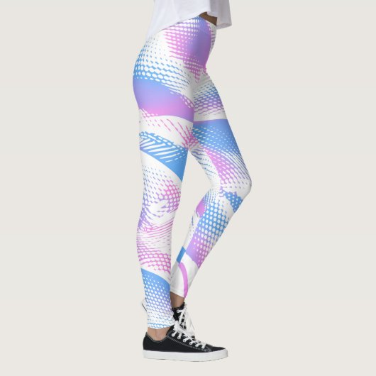 🌟 Modern Gradient Textur - Smooth & Stylish 🎨 Leggings (Rechts)