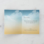 Modern Graduation Caps Congratulations Karte (Innenseite)