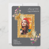 Modern Graduation Celebration  Einladung (Vorderseite)