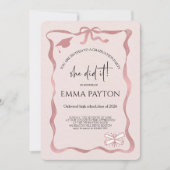 Modern Graduation Celebration  Einladung (Vorderseite)